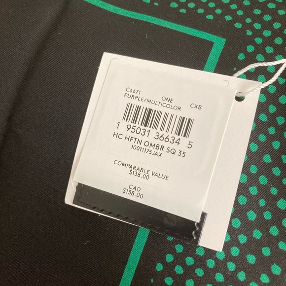 Brand new Coach 100% silk scarf with tag - Picture 7 of 8